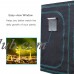 48''x48''x78'' Indoor Grow Tent Hydroponics Dark Room Box Home Depot Clone Hut Cloning Seedling 100% Reflective Mylar Non Toxic Plant Greenhouse Growing Horticulture Mars Hydro   